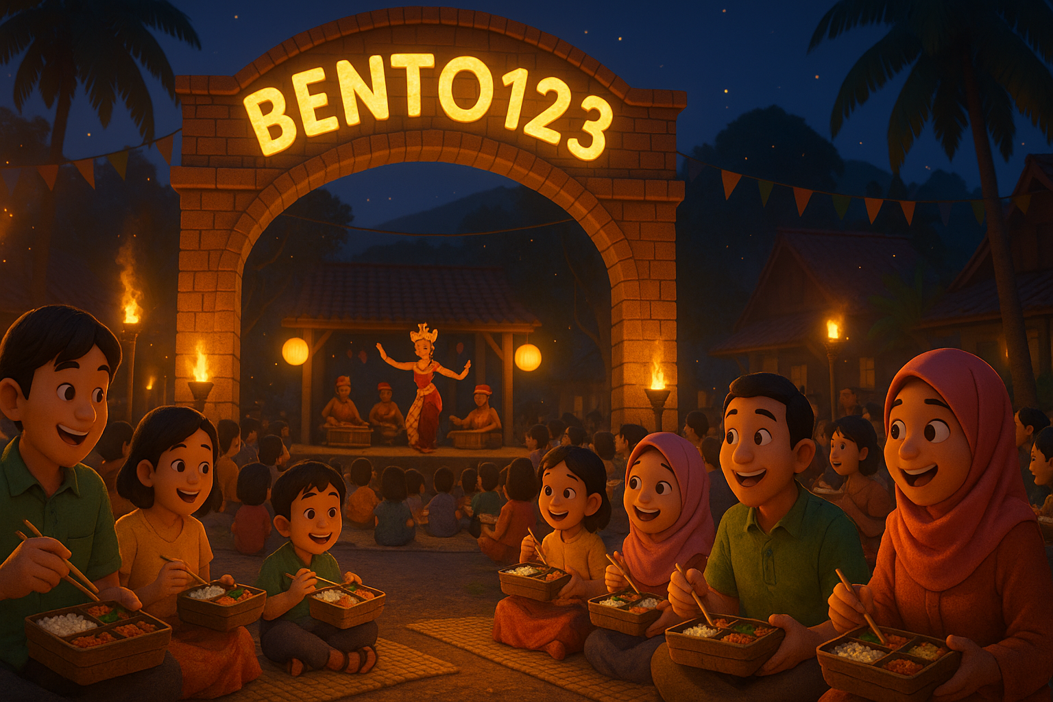 Ilustrasi BENTO123 Dashboard