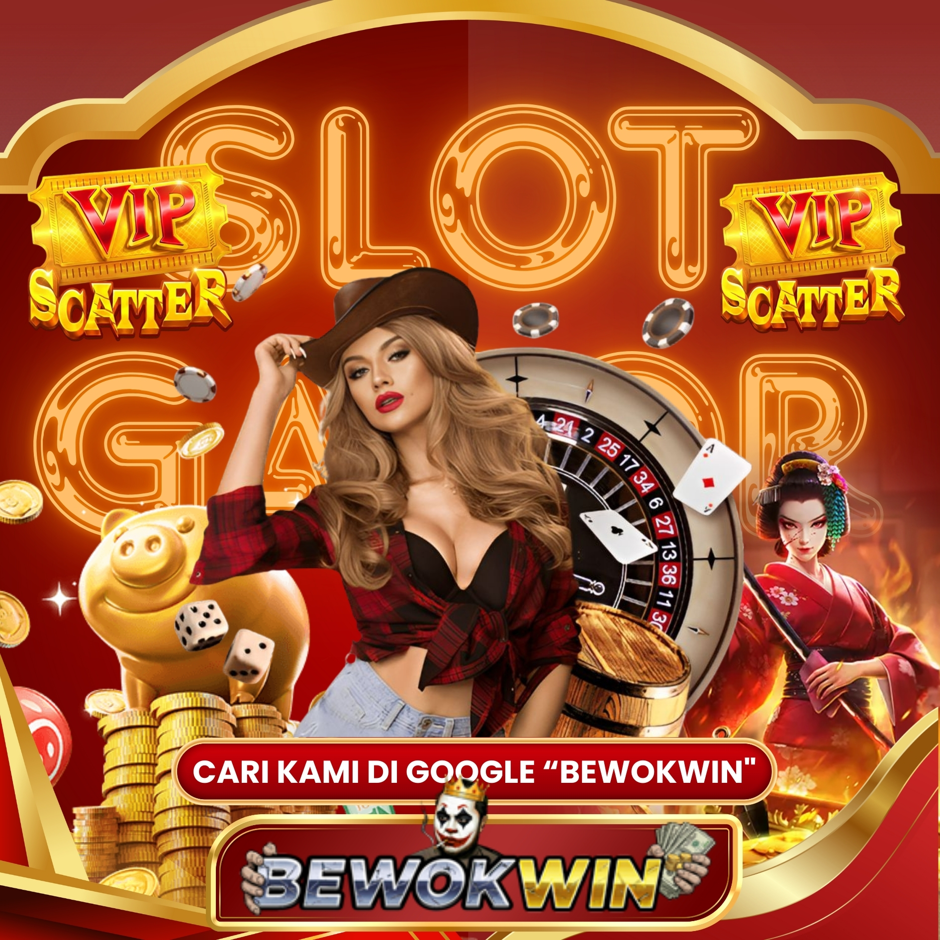Bewokwin : Situs Slot Favorit Dengan Bonus Harian Paling Besar!