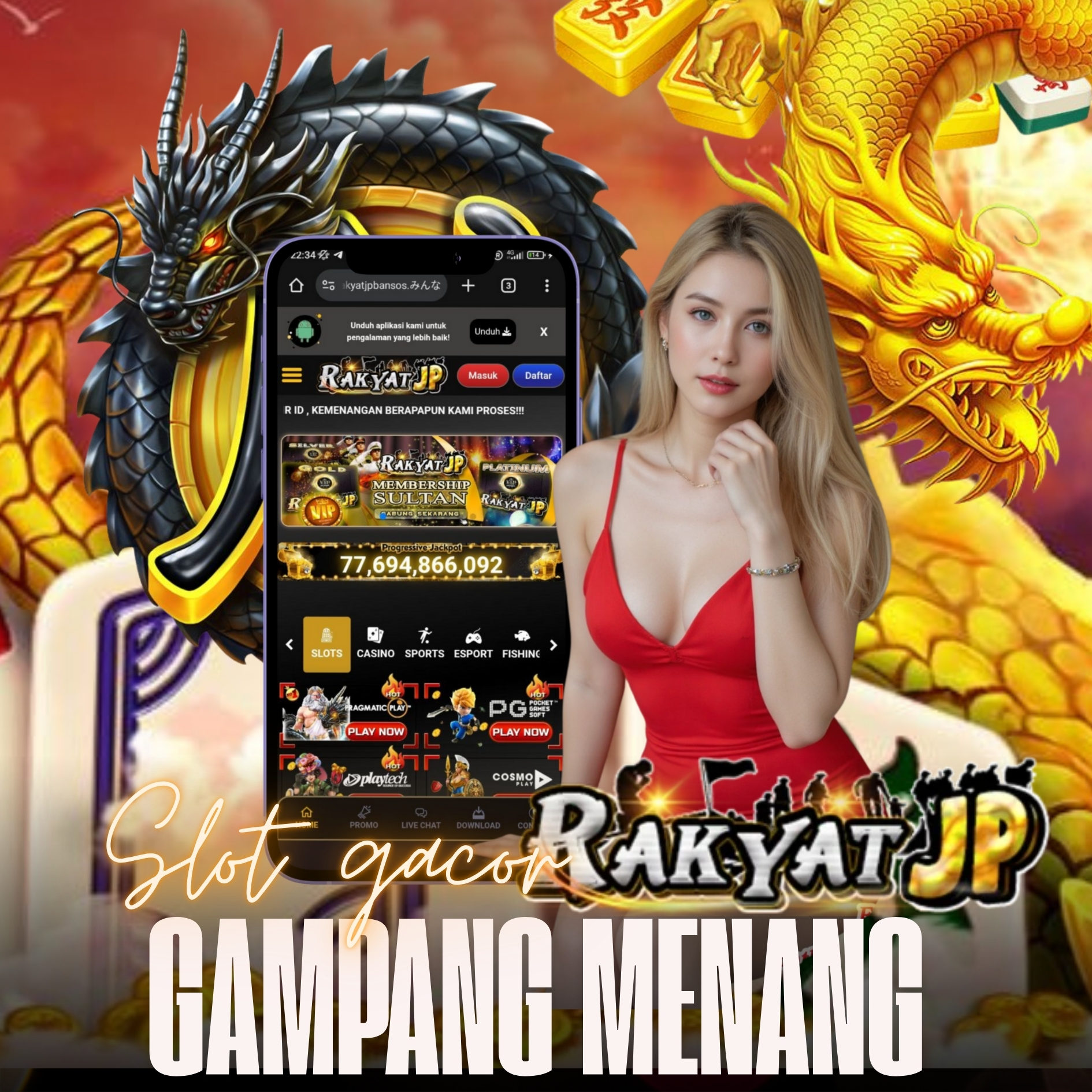 Galeri foto RakyatJP # Platform Resmi Slot Gacor (Android App) - Unduh Gratis di Manado