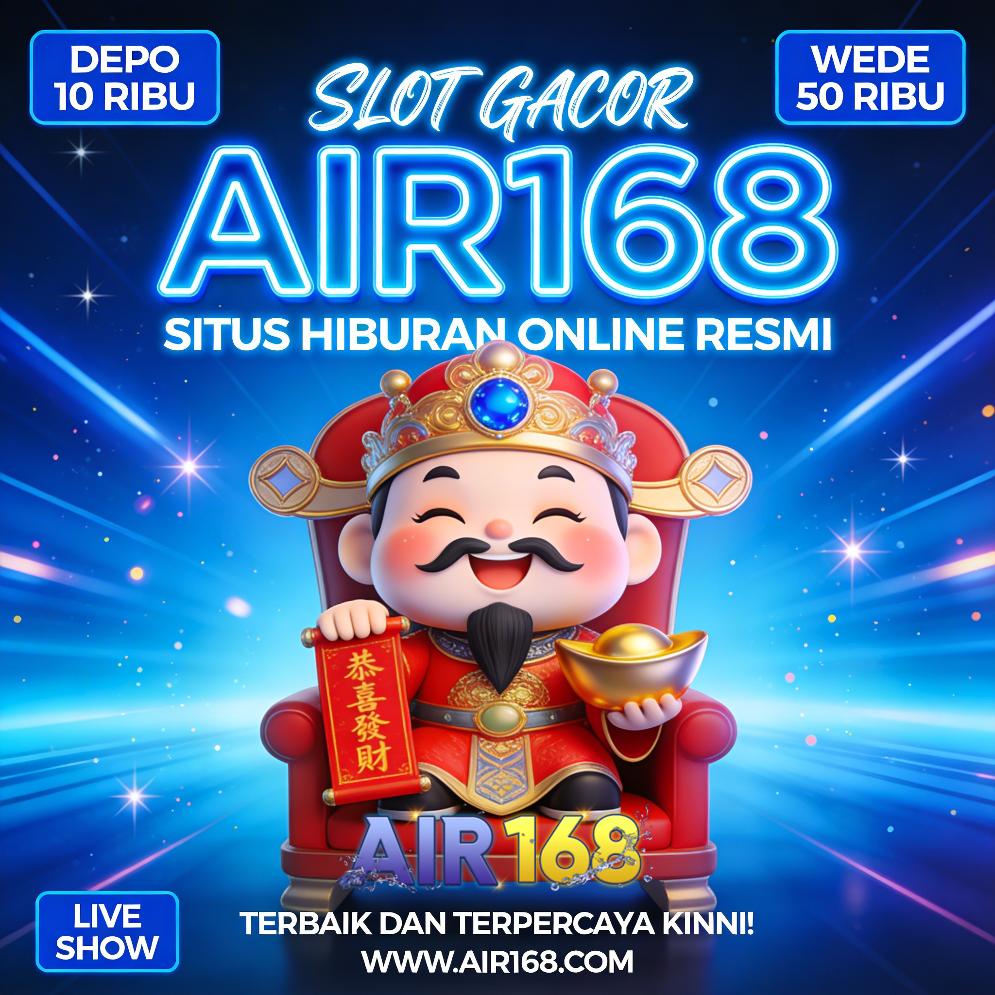 AIR168 | Platform Taruhan Slot Gacor Terbesar Slot Online Terbaik