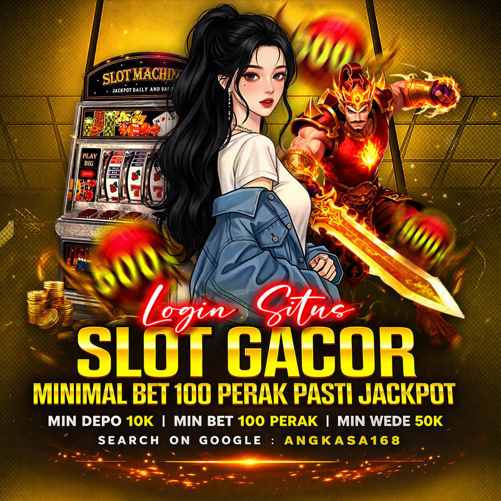 ANGKASA168 ⚡ Situs Slot Gacor Minimal Bet 100 Perak Pasti Jackpot.