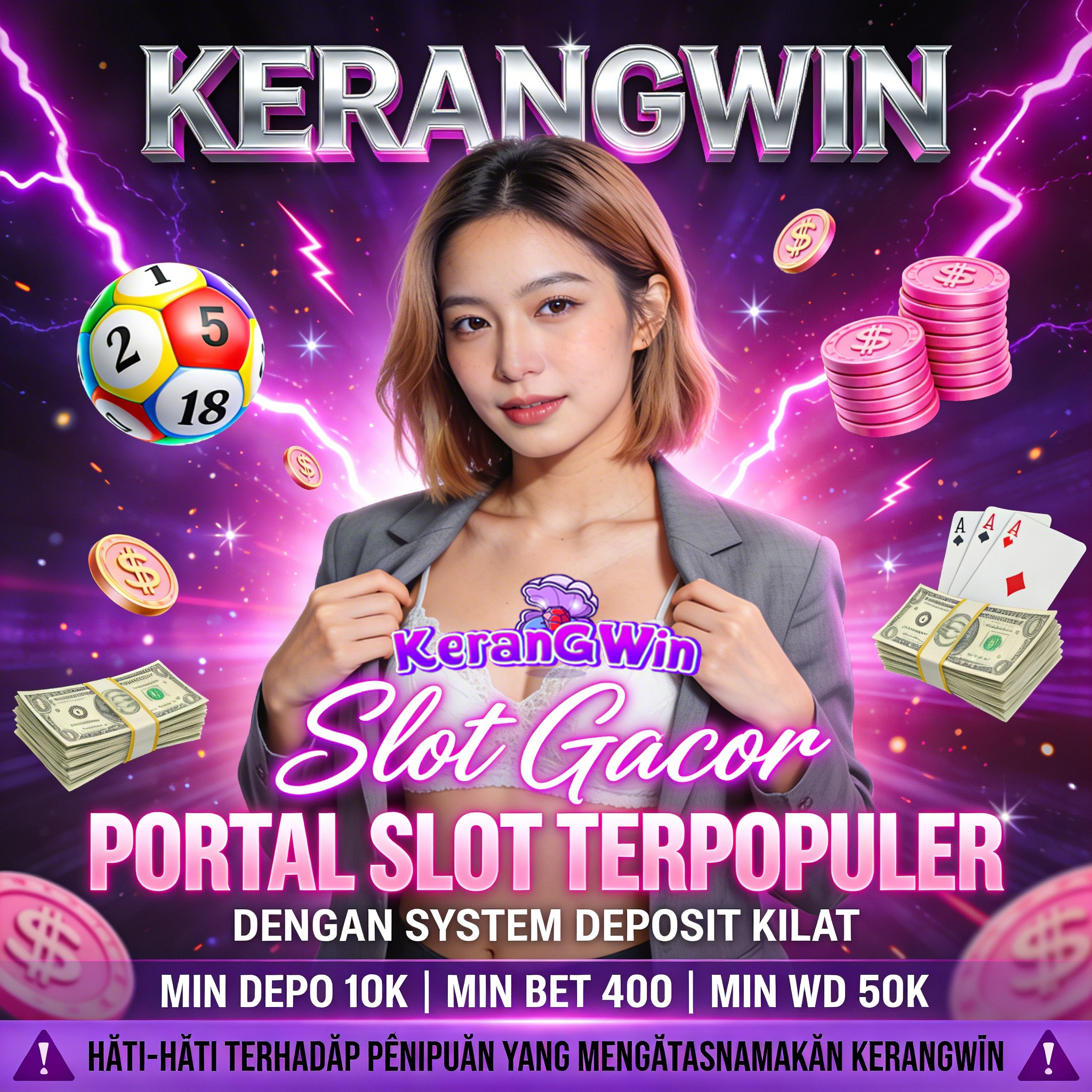 KERANGWIN * Judi Slot Online Gacor Dengan RTP Kemenangan Tinggi
