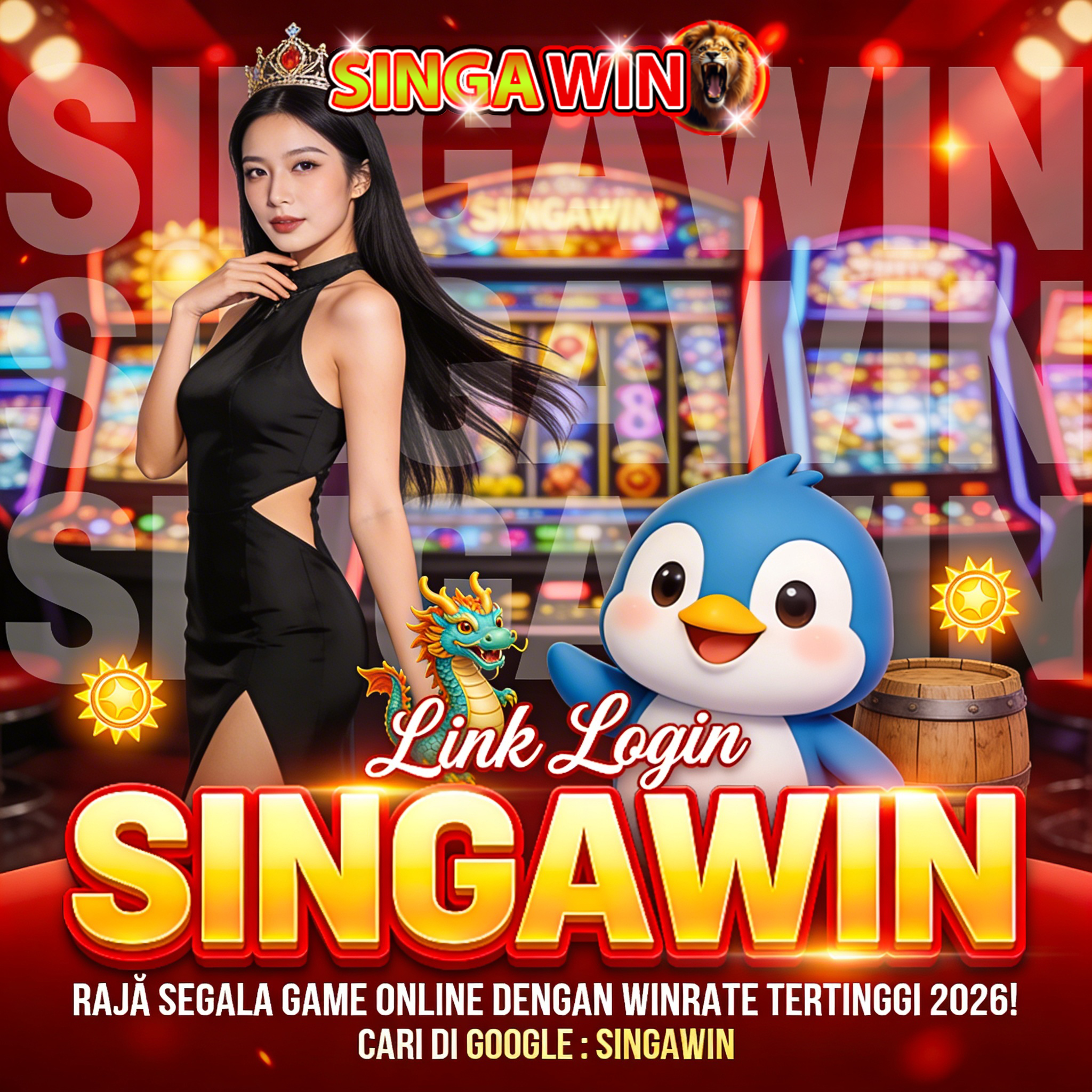 SINGAWIN * Raja Segala Game Online Dengan Winrate Tertinggi 2026!