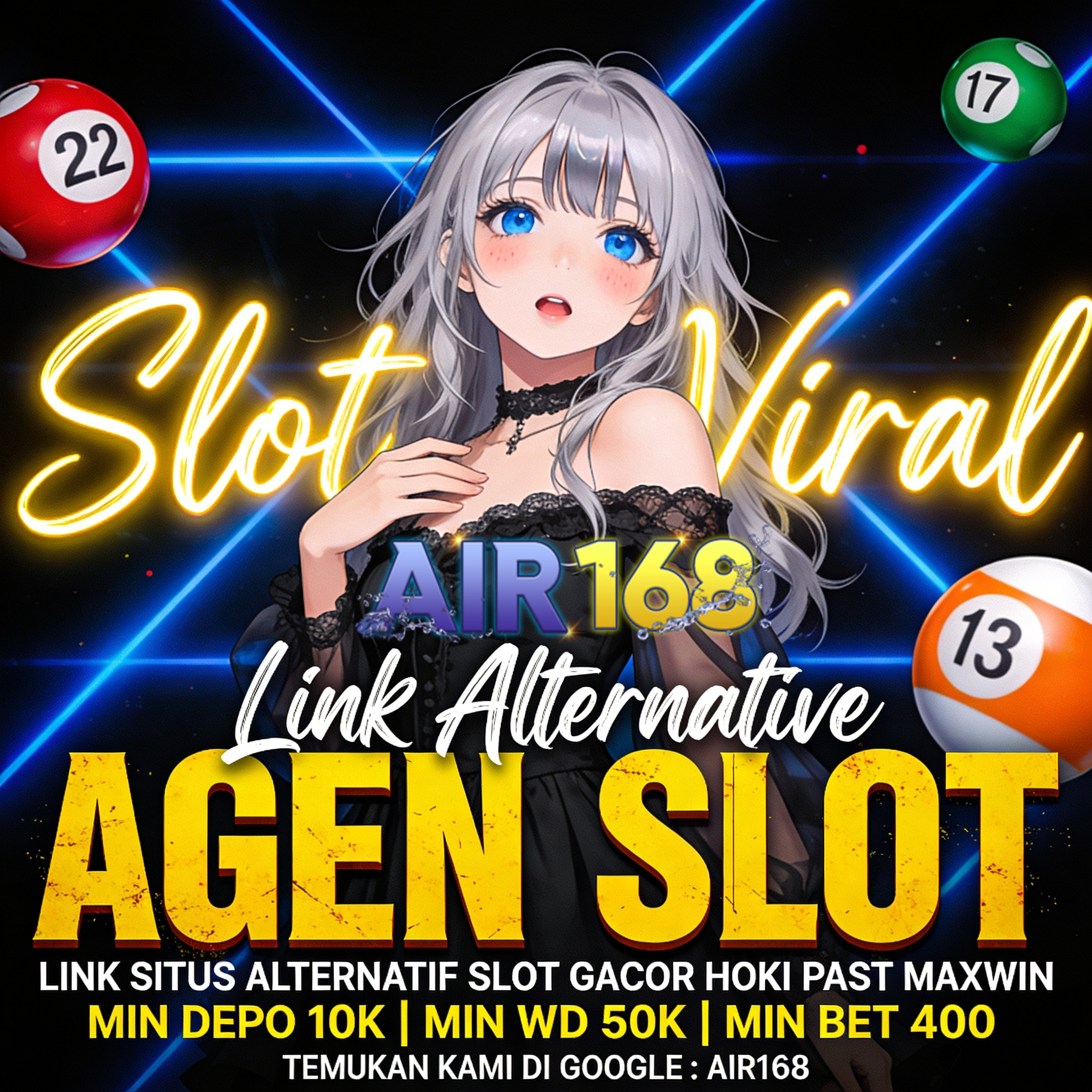 AIR168 > Portal Agen Slot Online Terbaik Dengan Tampilan Mudah