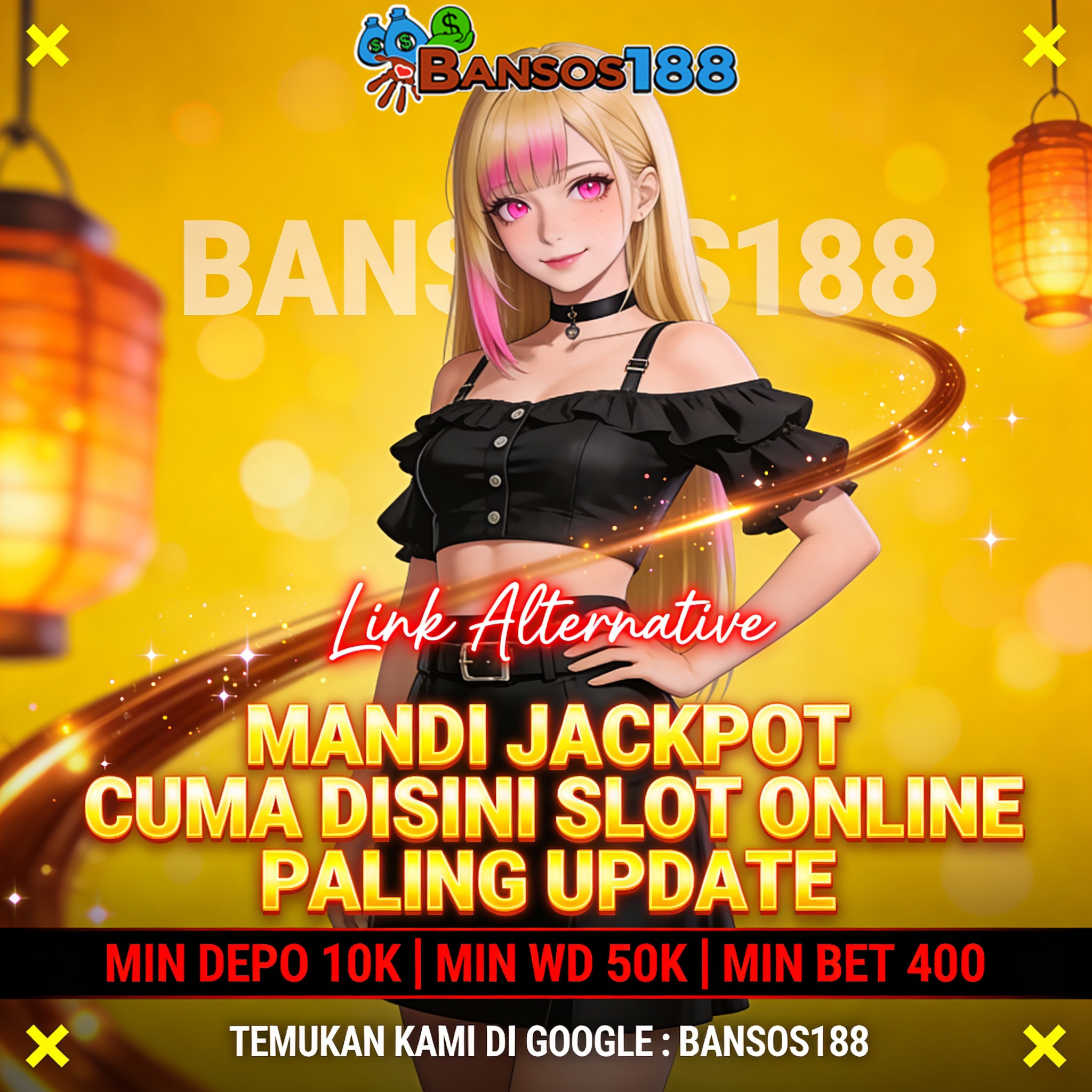 BANSOS188 🚀 Mandi Jackpot Cuma Disini Slot Online Paling Update!