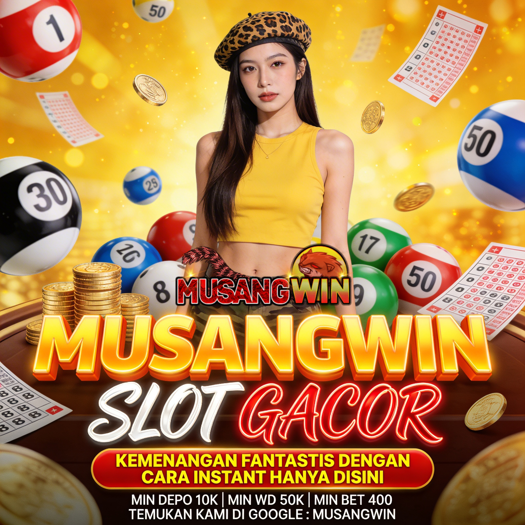 MUSANGWIN * Kemenangan Fantastis Dengan Cara Instant Hanya Disini