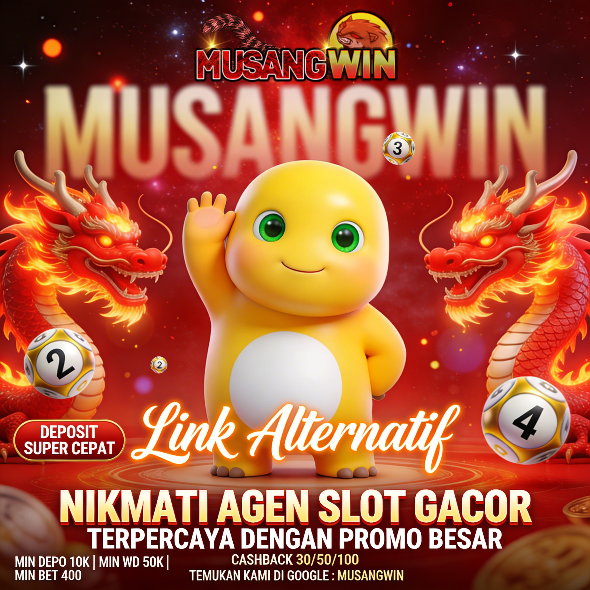 MUSANGWIN $ Nikmati Agen Slot Gacor Terpercaya Dengan Promo Besar