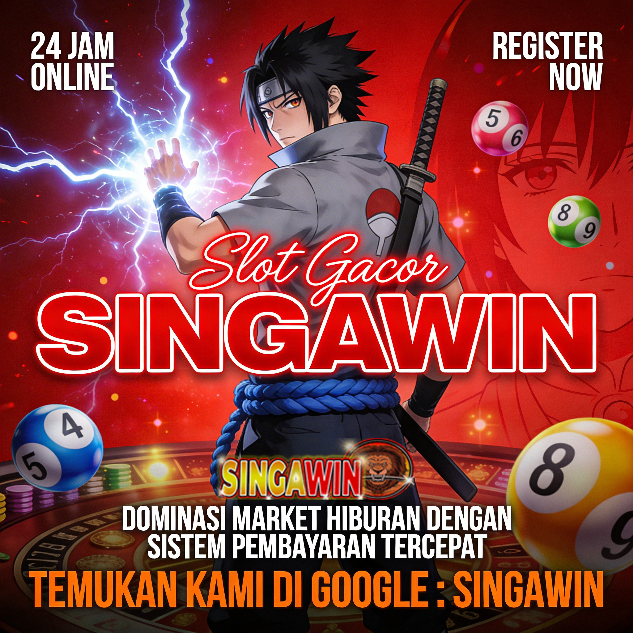 SINGAWIN * Dominasi Market Hiburan dengan Sistem Pembayaran Tercepat