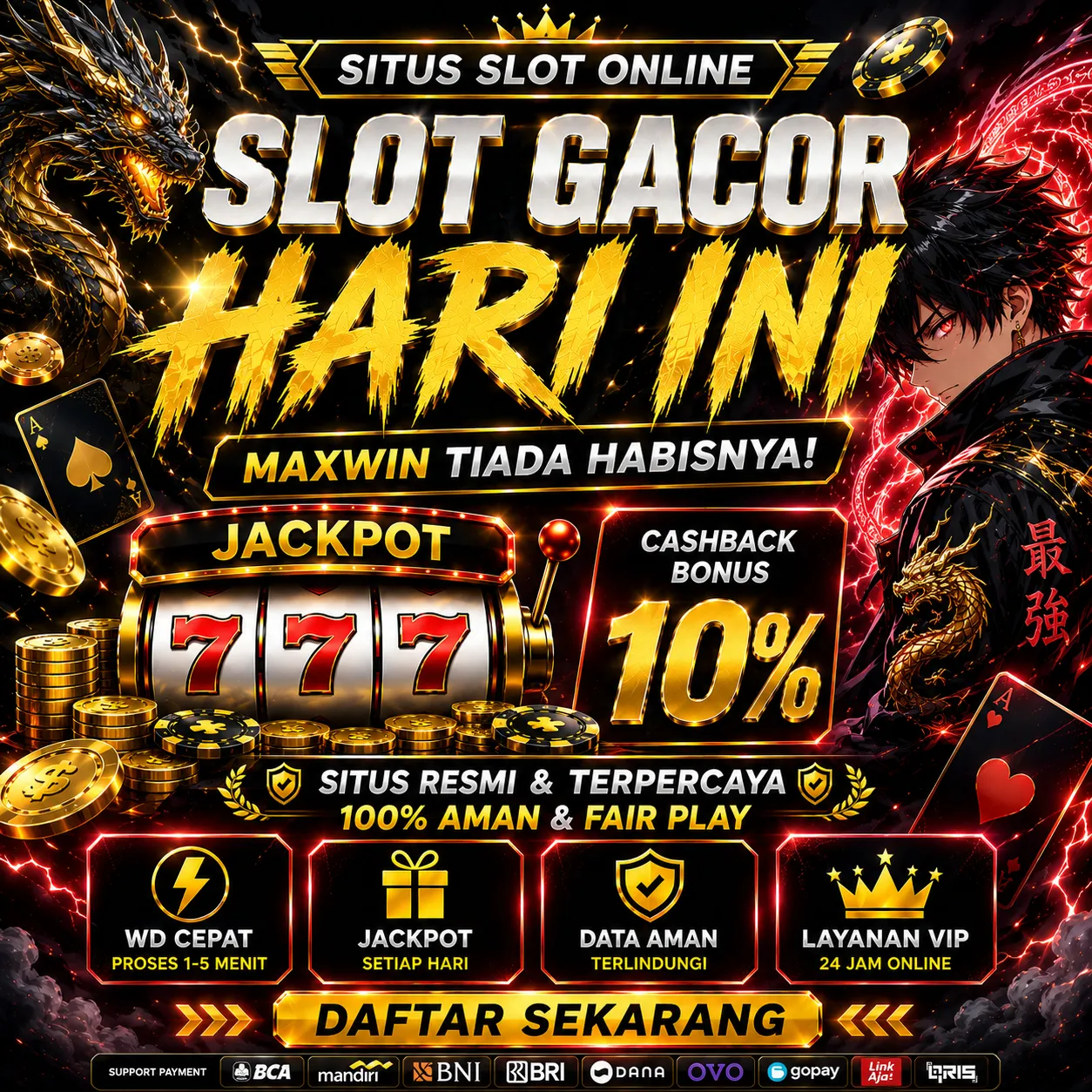 GASING777 ✈️ Situs Slot Gacor Slot88 Paling Laku Bet 200 Perak Pasti Maxwin