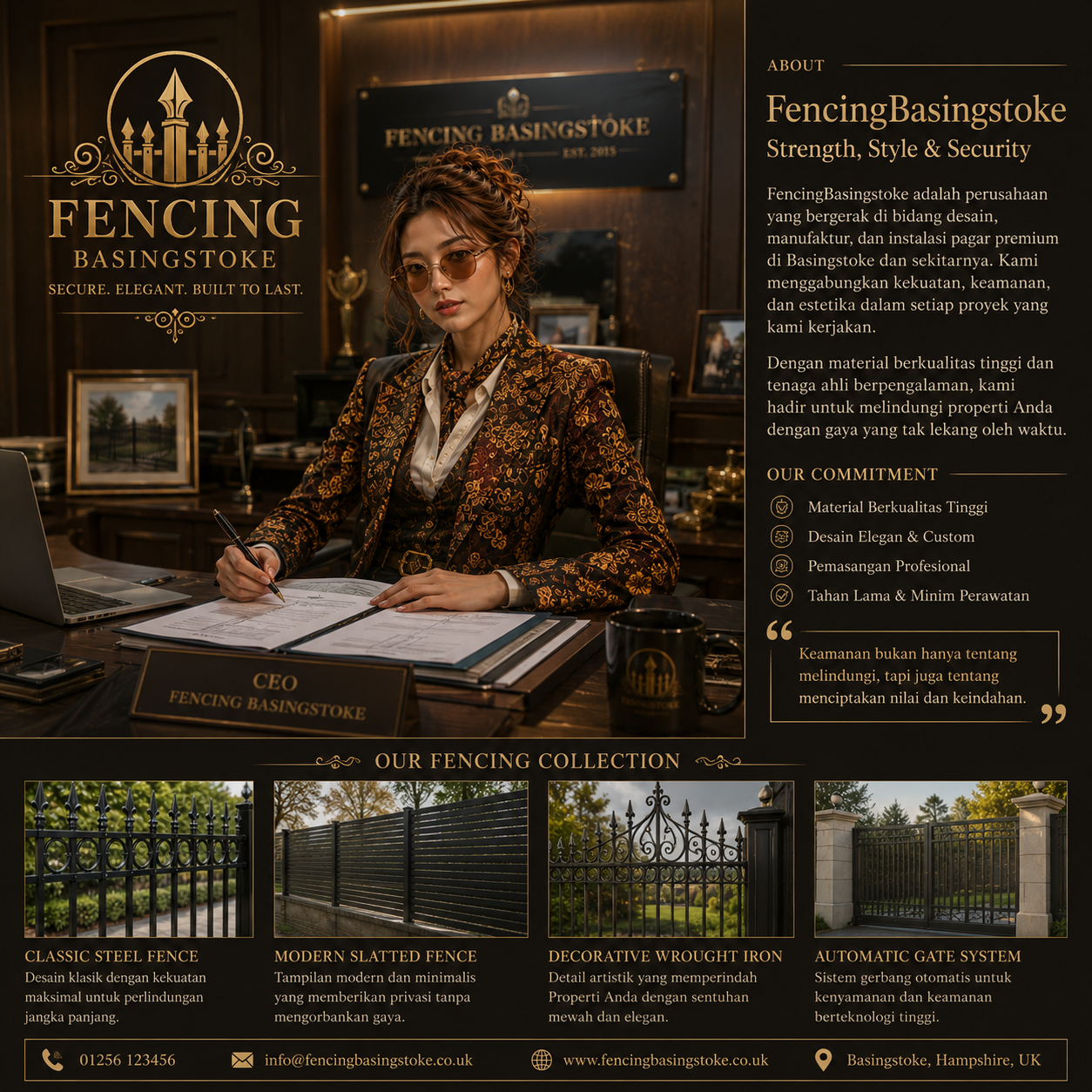 BATIK77 – Fencing Basingstoke, Solusi Pagar untuk Keamanan dan Estetika Properti