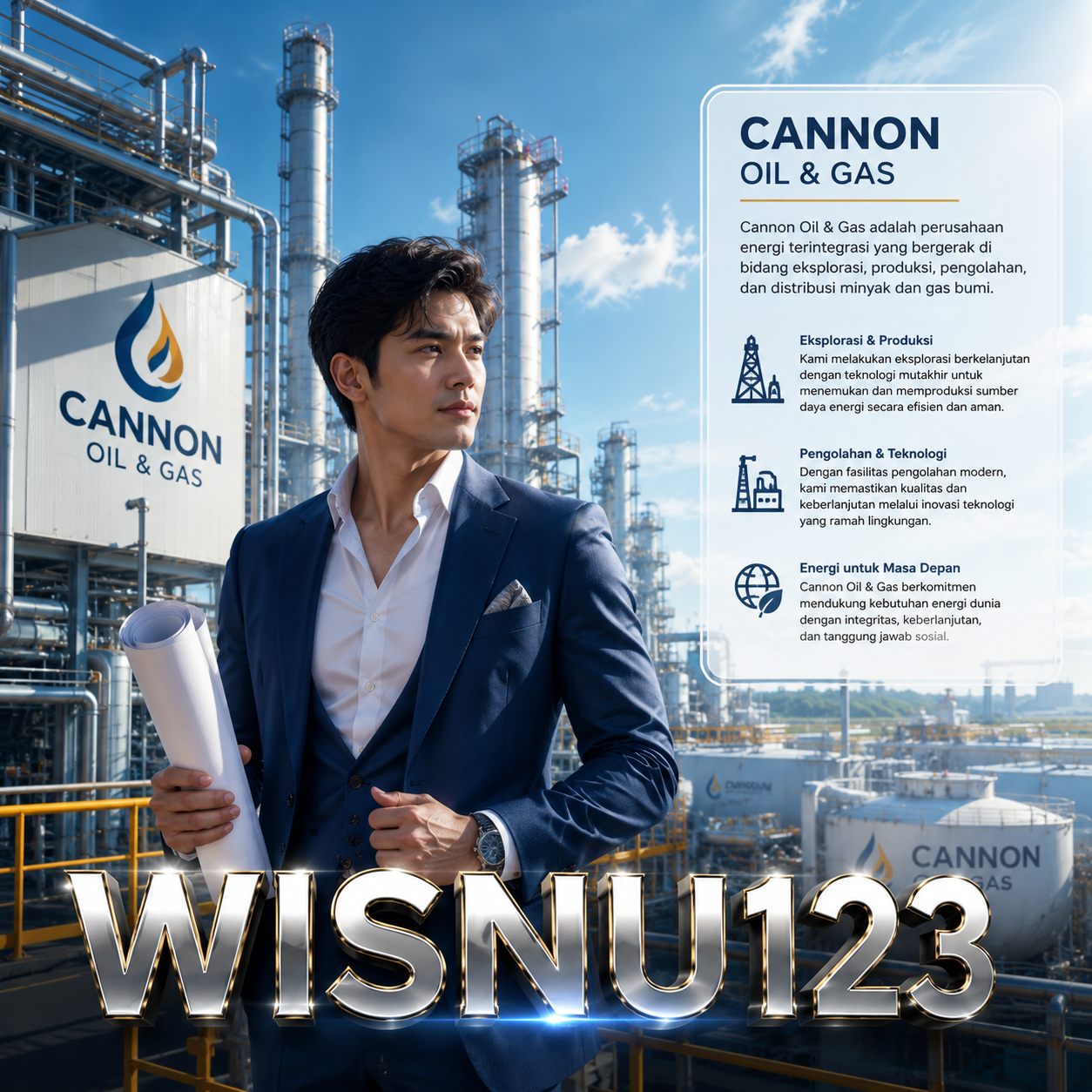 WISNU123 — Cannon Oil and Gas: Transformasi Industri Energi yang Lebih Cerdas in Medan