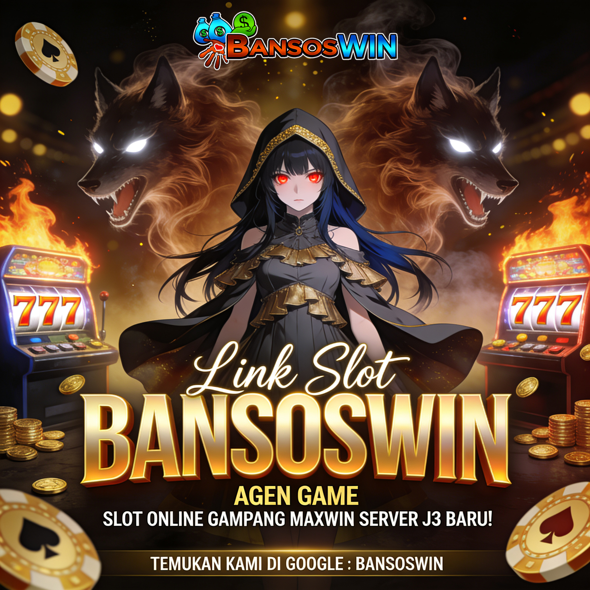 BANSOSWIN • Agen Game Slot Online Gampang Maxwin Server J3 Baru!