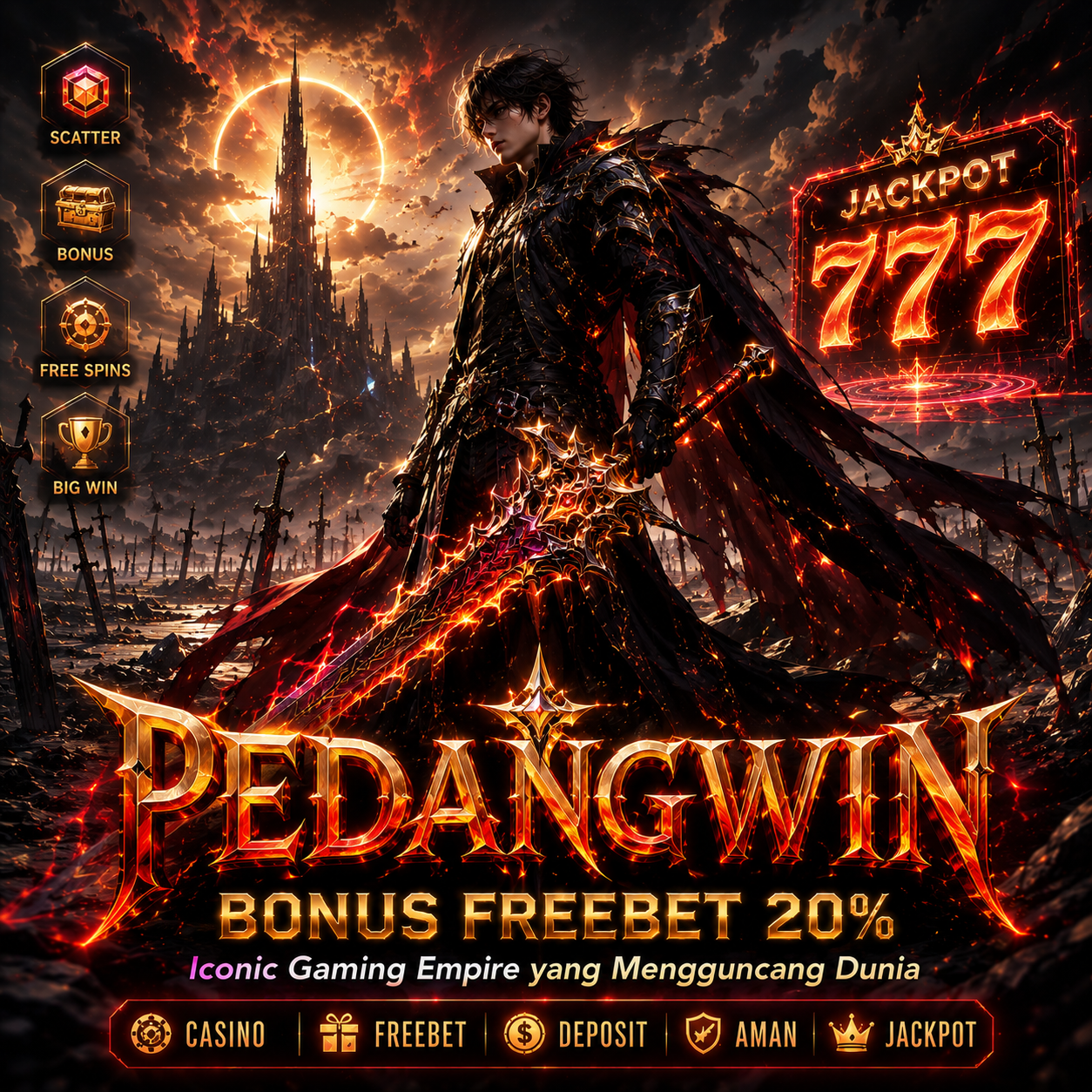 PEDANGWIN | Iconic Gaming Empire yang Mengguncang Dunia by Hey siriusly