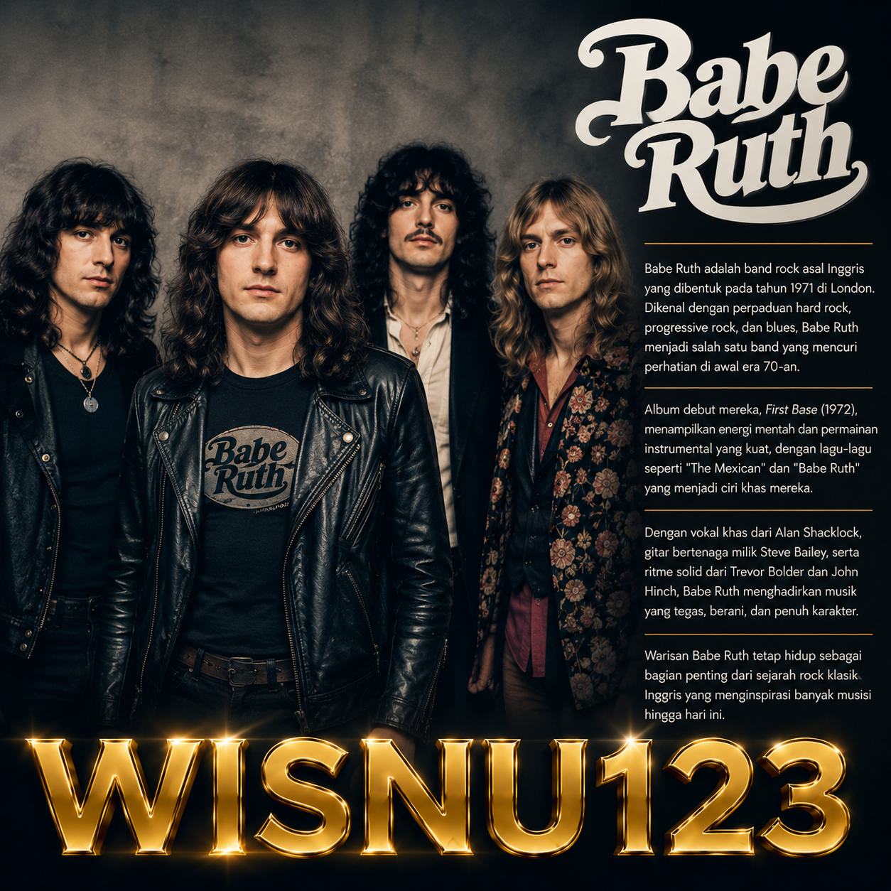 WISNU123 Gandeng Baberuthband, Netizen Langsung Heboh in Medan