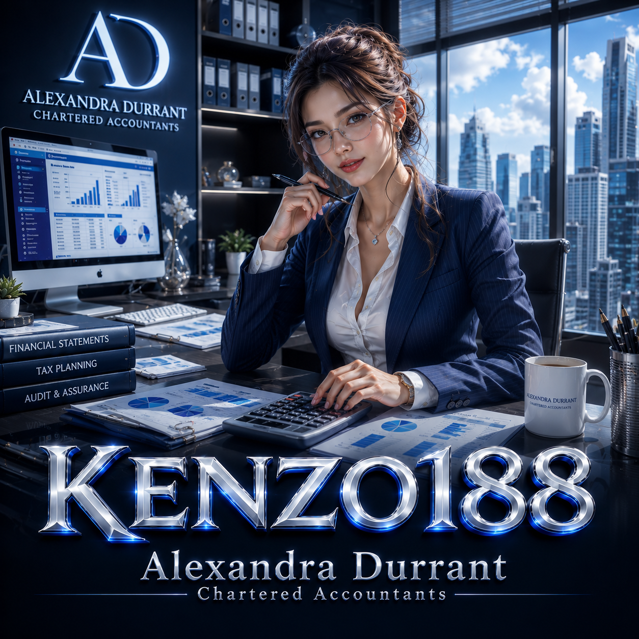 KENZO188 - Alexandra Durrant Chartered Accountants, UK in 1993 in Medan