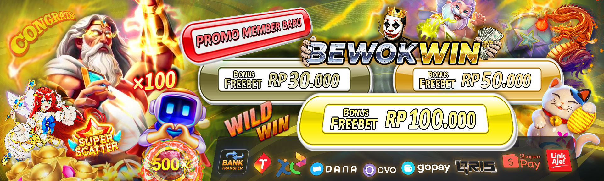 BEWOKWIN Agen Slot Tergacor Terpercaya Hari Ini