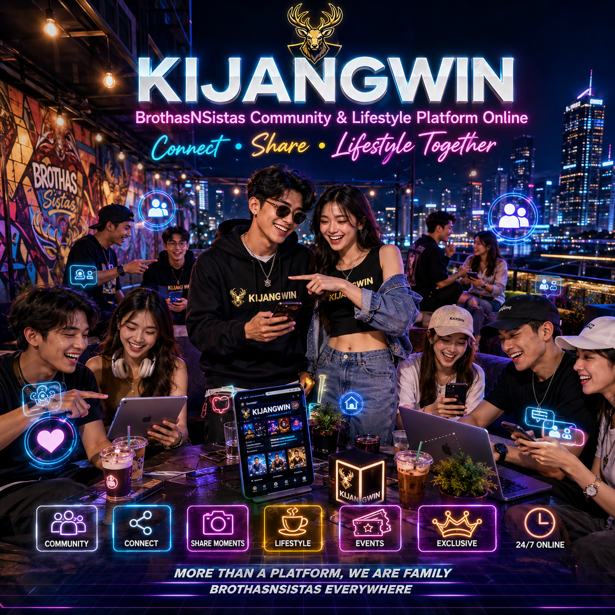 KIJANGWIN - BrothasNSistas Community & Lifestyle Platform Online 