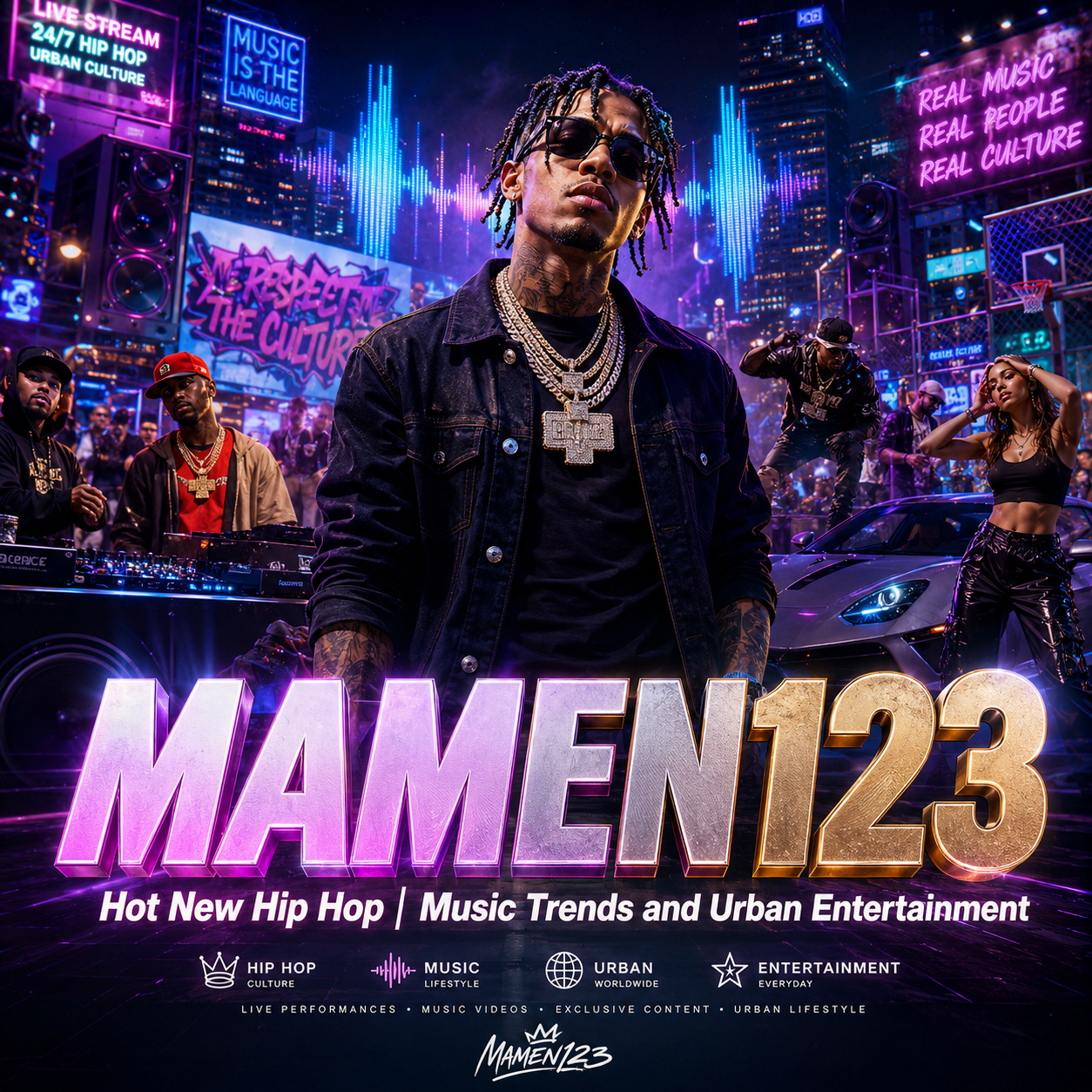 MAMEN123 - Hot New Hip Hop | Music Trends and Urban Entertainment
