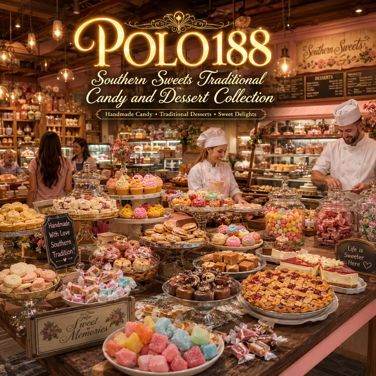 POLO188 - Southern Sweets Traditional Candy and Dessert Collection