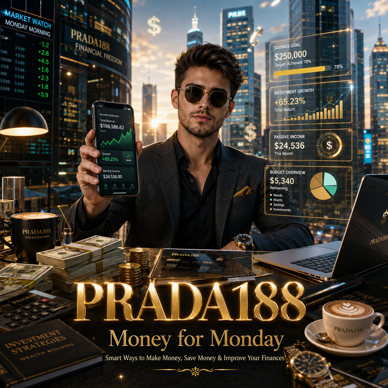 PRADA188 | Money for Monday – Smart Ways to Make Money, Save Money & Improve Your Finances 