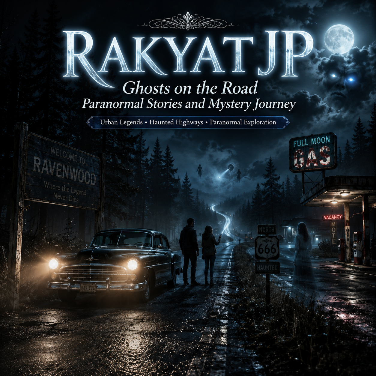 RAKYATJP - Ghosts on the Road Paranormal Stories and Mystery Journey