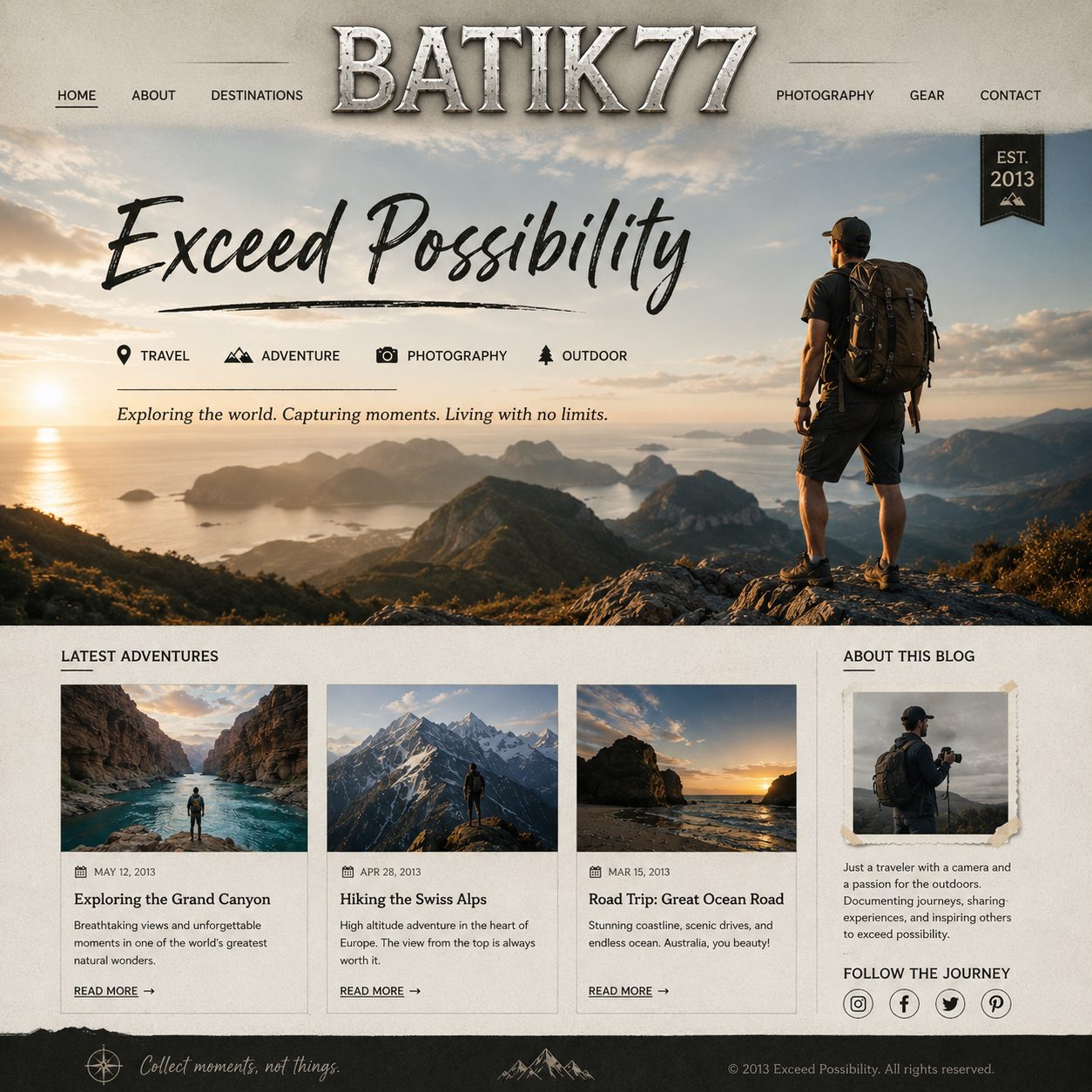 BATIK77 - Exceed Possibility: Blog Travel Lama dengan Jejak Petualangan Dunia in Medan