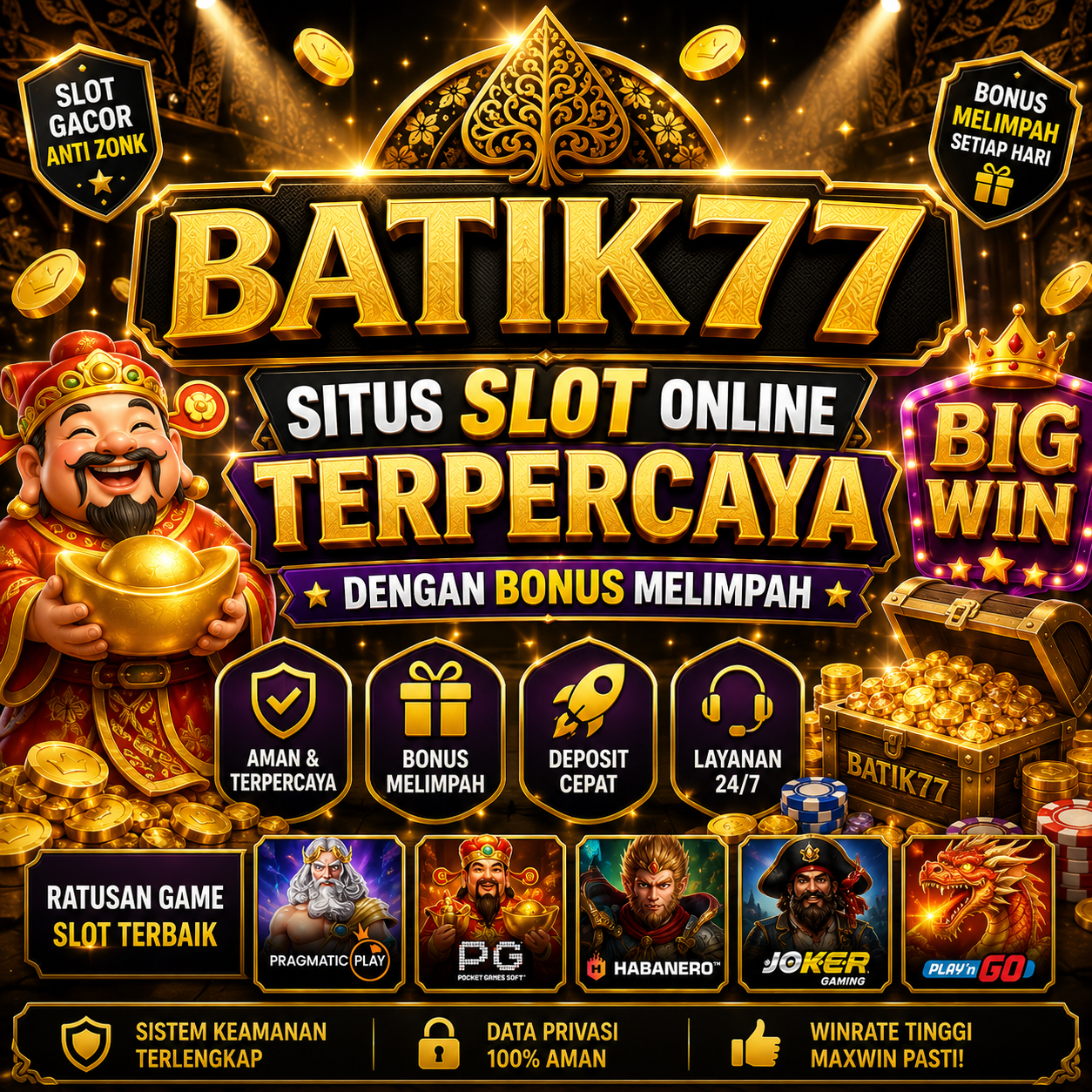 BATIK77: Situs kamloopstrack SLOT Online Terpercaya Dengan Bonus Melimpah