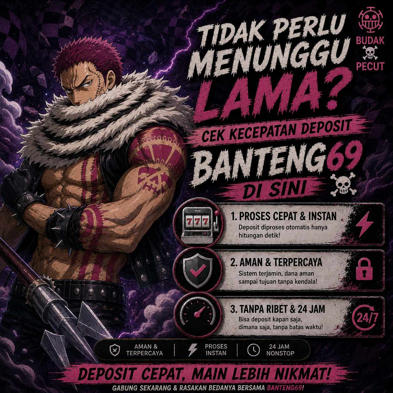 Tidak Perlu Menunggu Lama? Cek Kecepatan Deposit Banteng69 di Sini