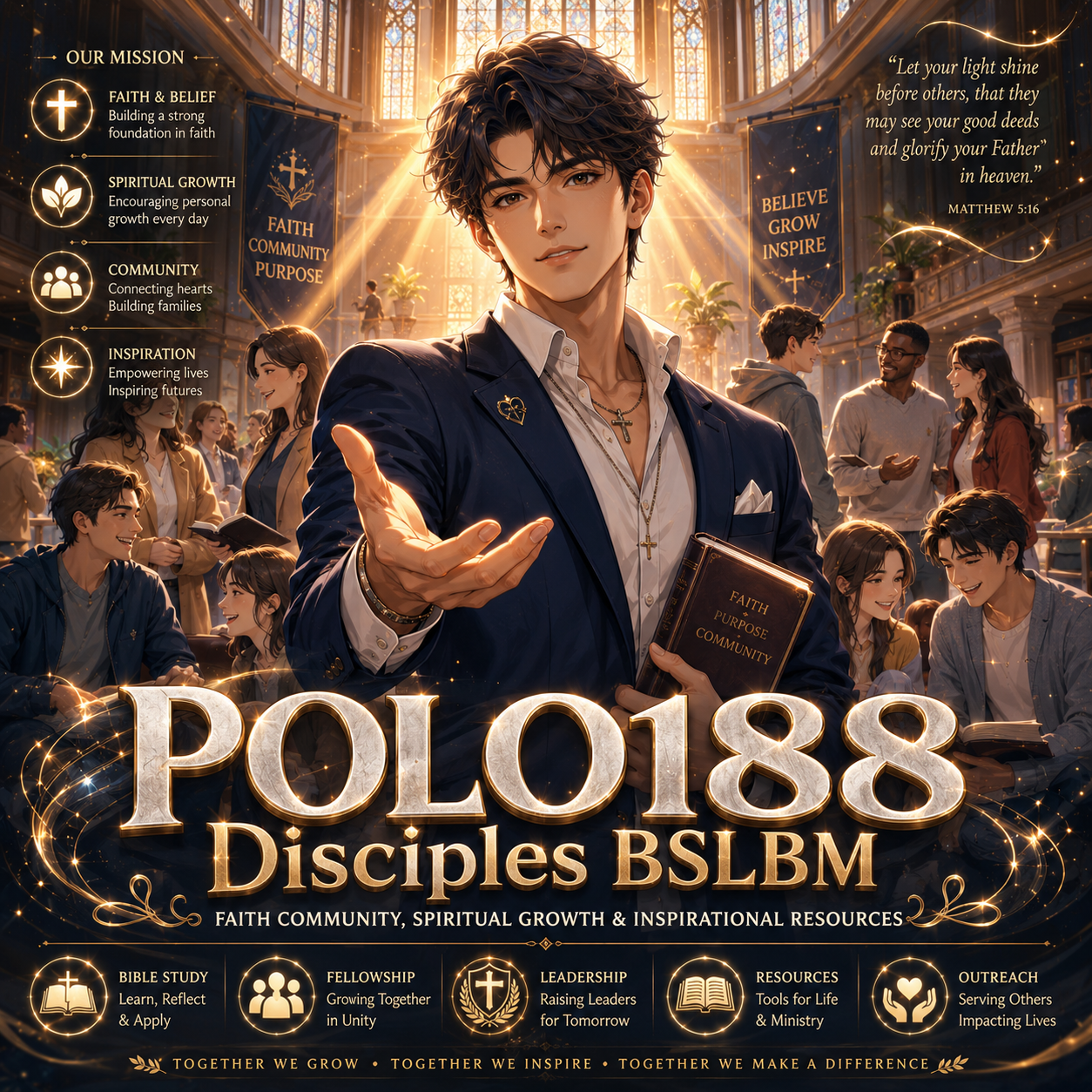 POLO188 – Disciples BSLBM | Faith Community, Spiritual Growth & Inspirational Resources