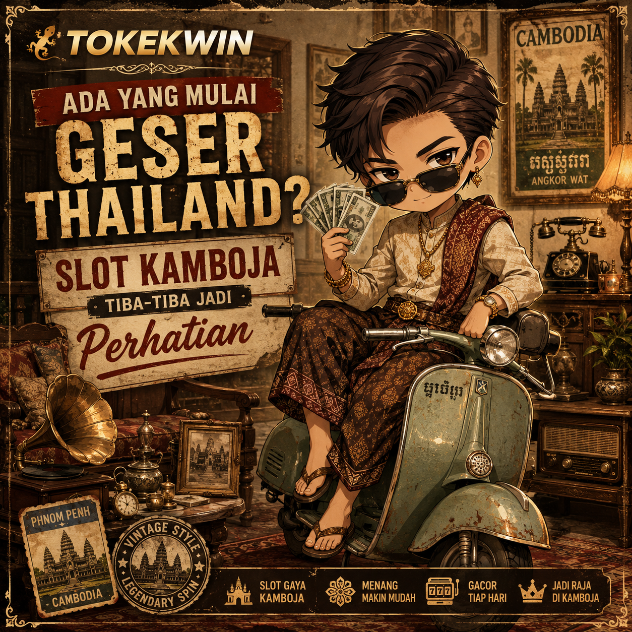 TOKEKWIN | Ada yang Mulai Geser Thailand? Slot Kamboja Tiba-Tiba Jadi Perhatian