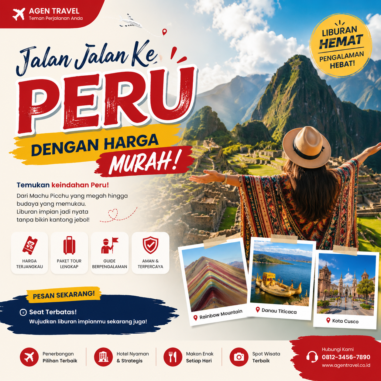 ANGKASA168 | Agen Travel Jalan Jalan Ke Peru Dengan Harga Murah.