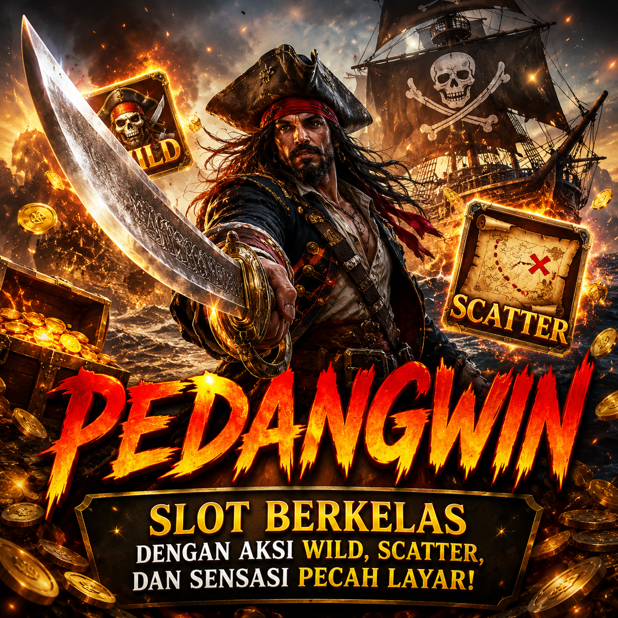 PEDANGWIN: Slot Berkelas dengan Aksi Wild, Scatter, dan Sensasi Pecah Layar