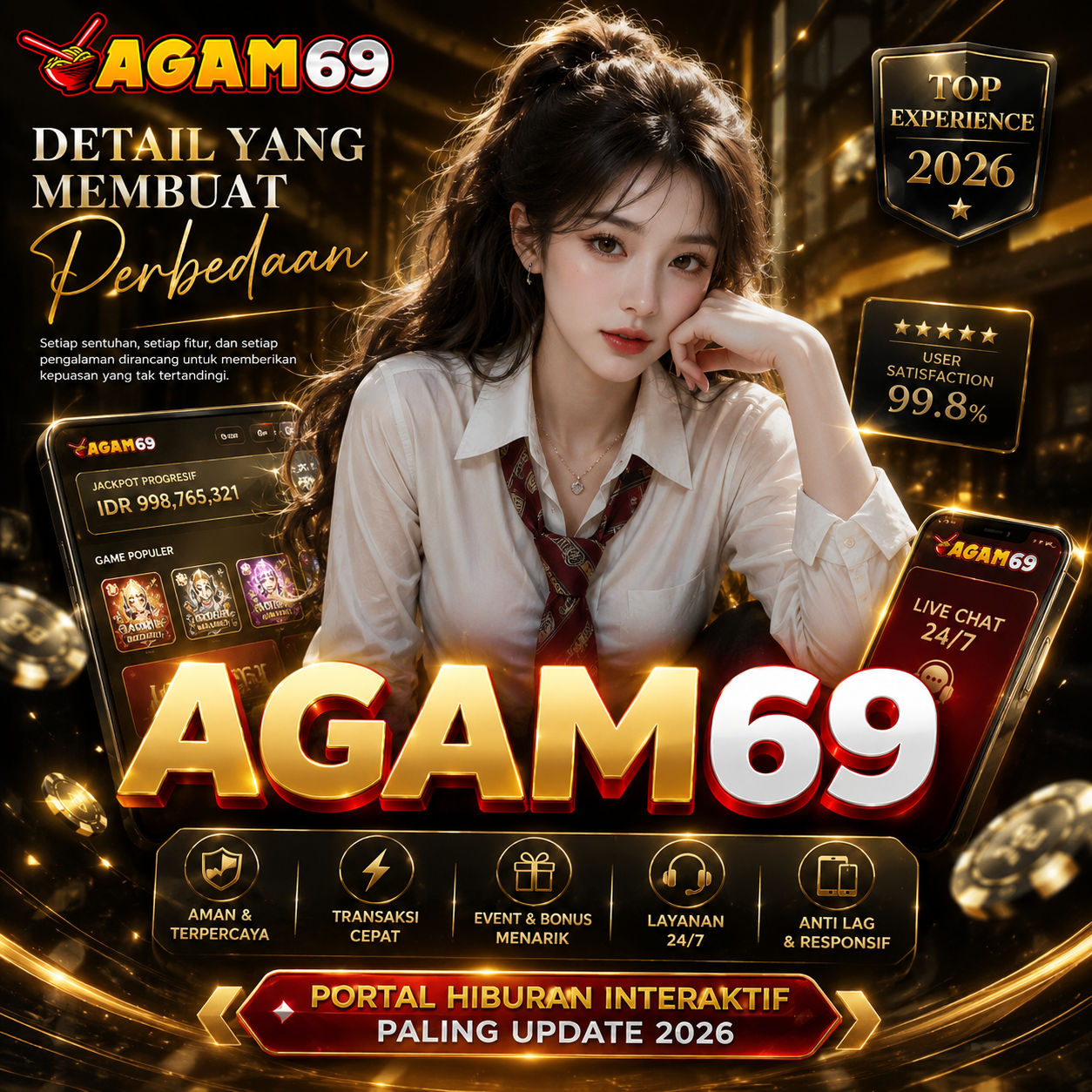 AGAM69 RTP Tinggi 2026, Winrate Terbaik & Bocoran RTP Akurat