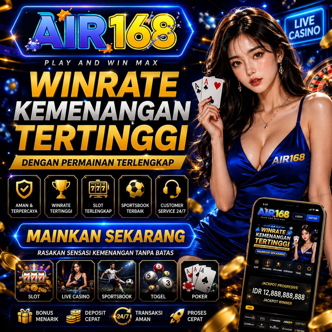 AIR168 メ Zona Nyaman Bermain Live Casino Paling Fairplay. - WooCommerce eCommerce