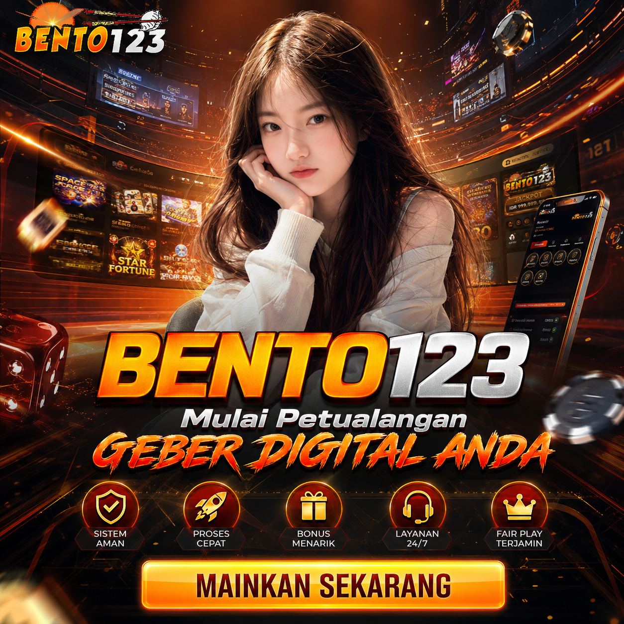 BENTO123 Slot Online Depo 10K, Sensasi Maxwin Makin Seru