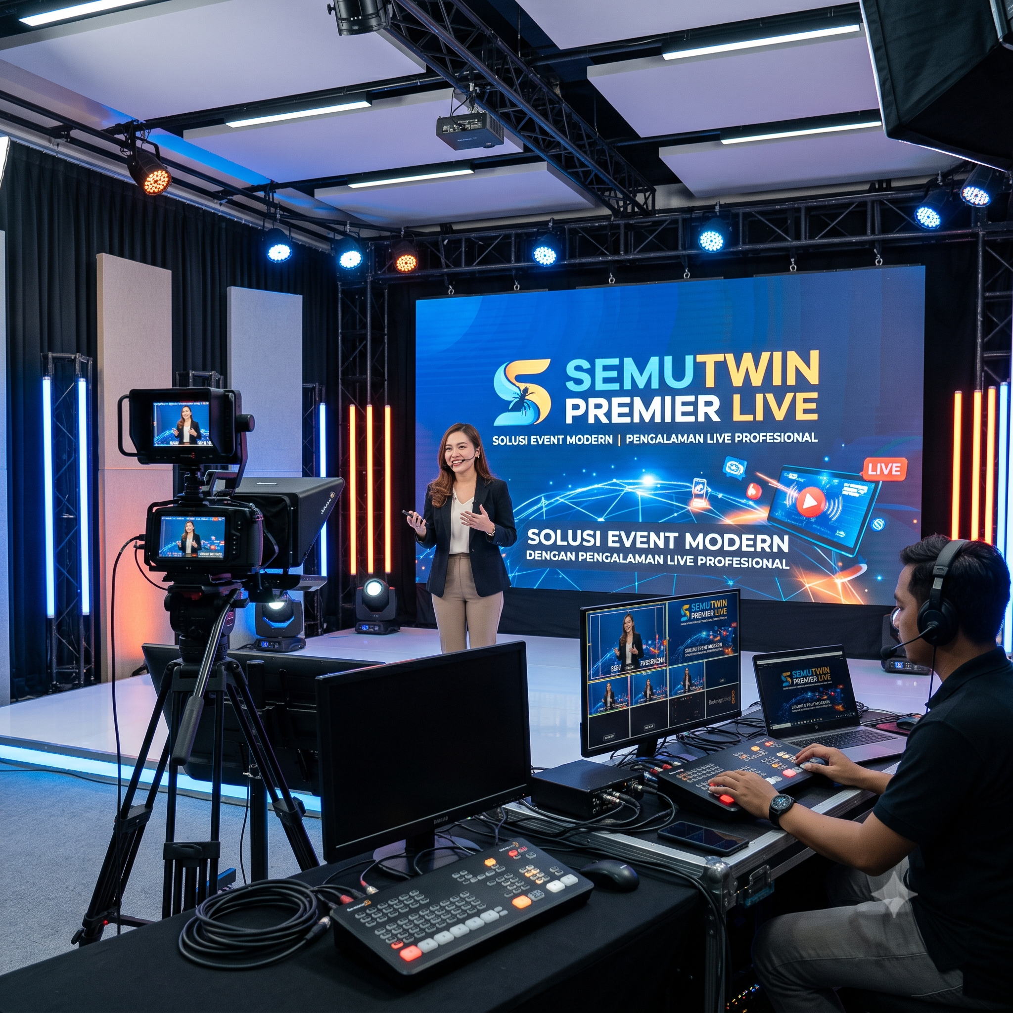 SEMUTWIN Premier Live | Solusi Event Modern dengan Pengalaman Live Profesional