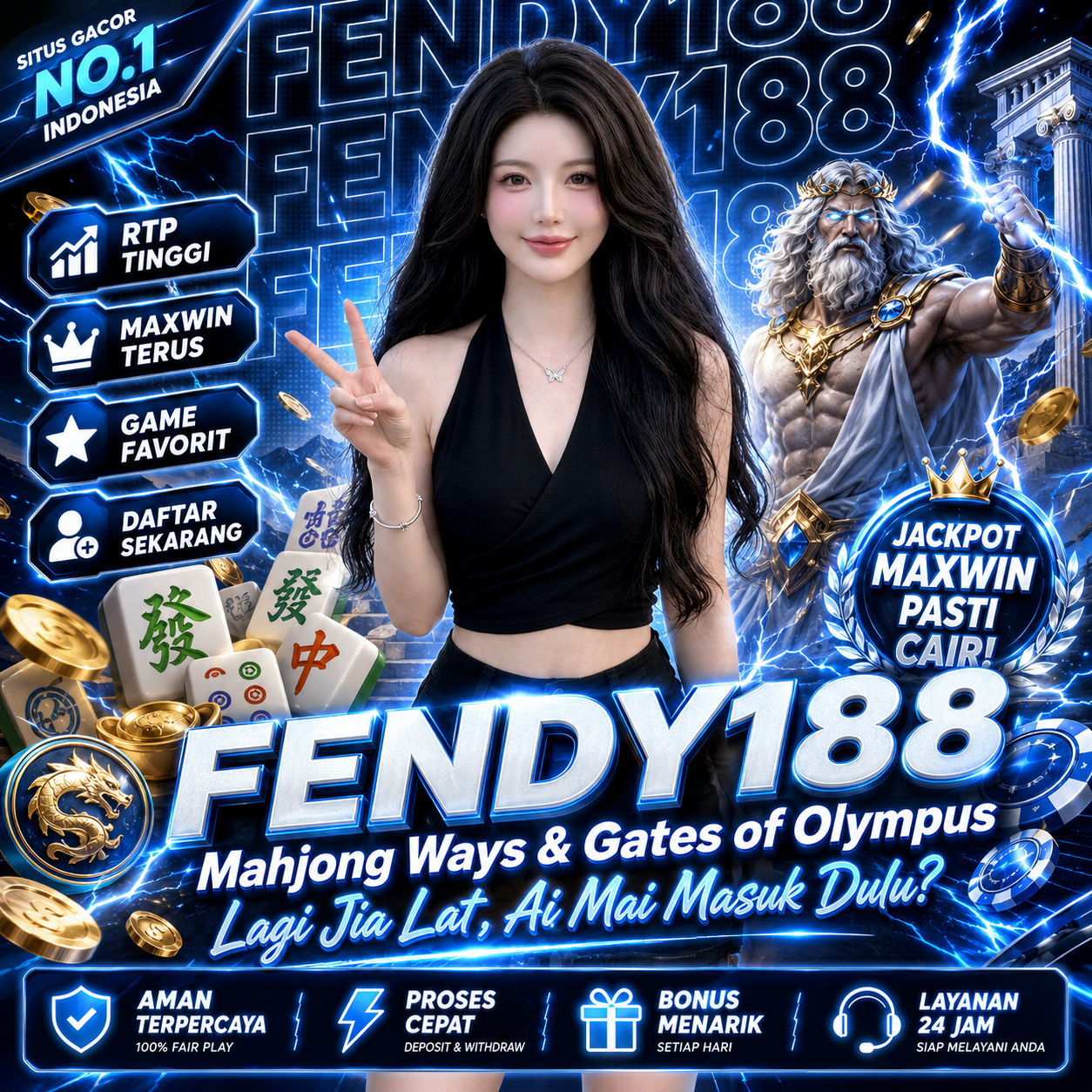FENDY188 | Mahjong Ways & Gates of Olympus Lagi Jia Lat, Ai Mai Masuk Dulu? by Hey siriusly