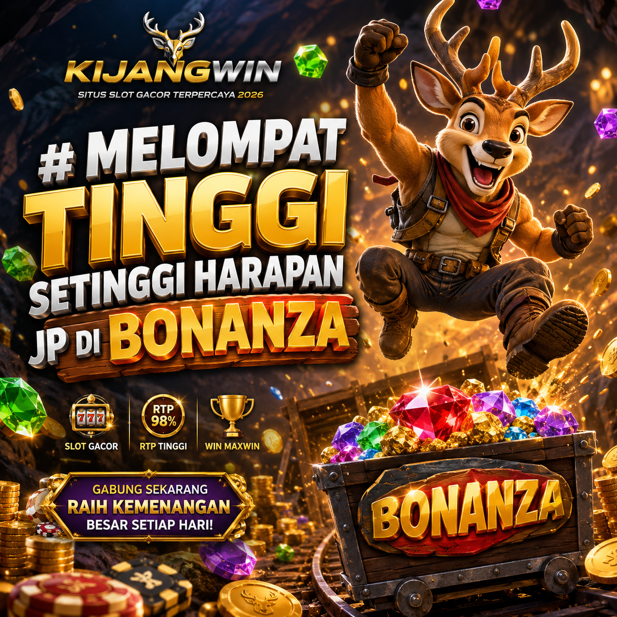KIJANGWIN # Melompat Tinggi Setinggi Harapan JP Di Bonanza