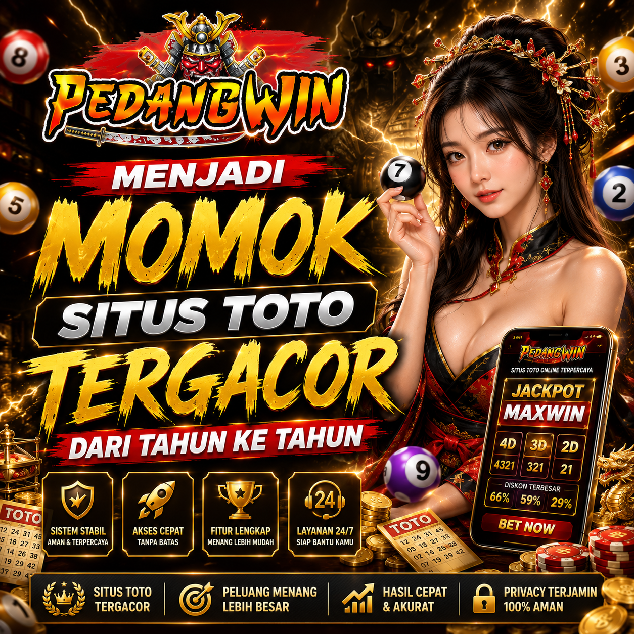 PEDANGWIN Menjadi Momok Situs Toto Tergacor Dari Tahun Ke Tahun