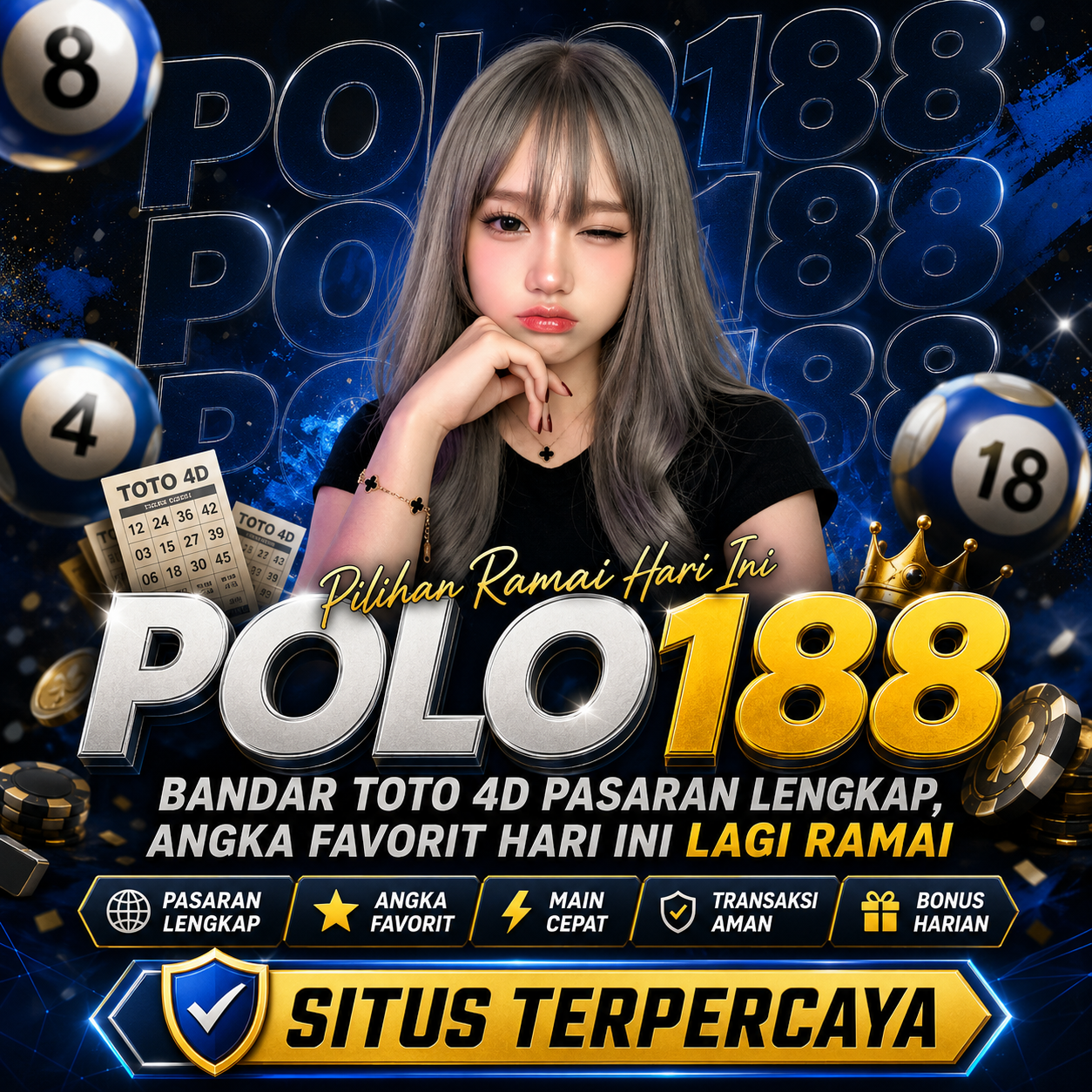 POLO188 | Bandar Toto 4D Pasaran Lengkap, Angka Favorit Hari Ini Lagi Ramai