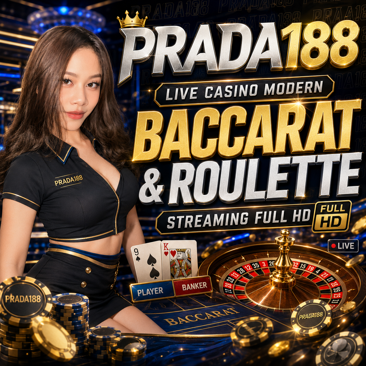 Banner PRADA188 Official