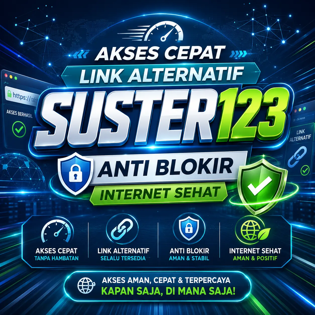 Akses Cepat Link Alternatif SUSTER123 Anti Blokir Internet Sehat