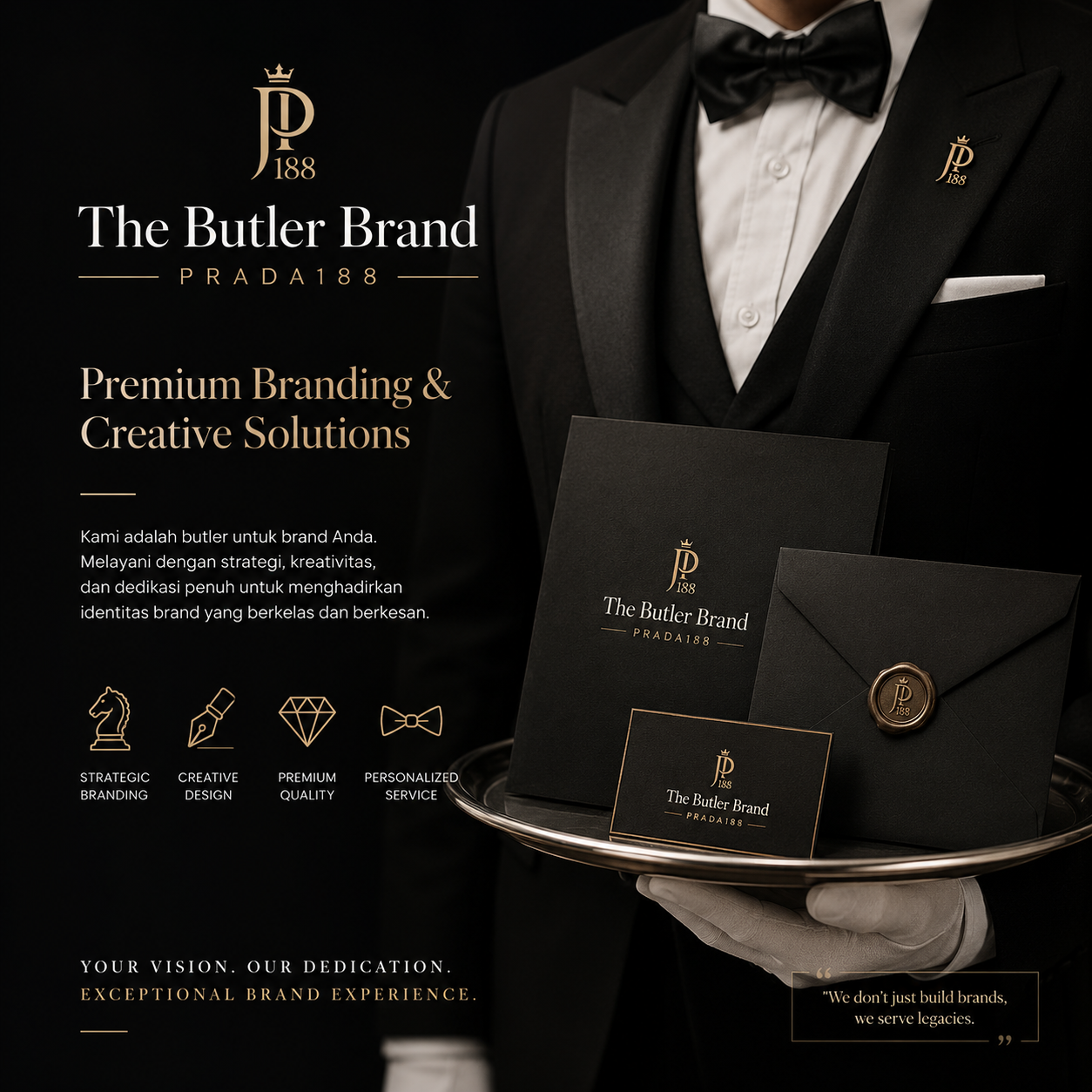 The Butler Brand Prada188 | Premium Branding & Creative Solutions