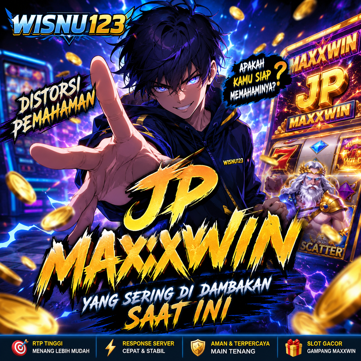 WISNU123 | Distorsi Pemahaman JP Maxxwin Yang Sering Di Dambakan Saat Ini