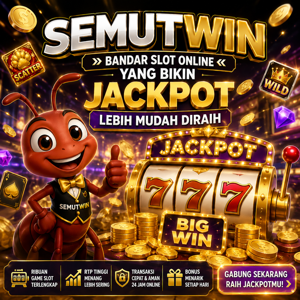 SEMUTWIN - Game Online VIP Server Asia Terbaik No.1 dengan Sistem Modern