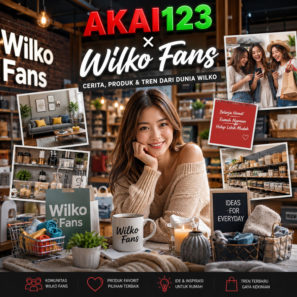AKAI123 × Wilko Fans — Cerita, Produk & Tren dari Dunia Wilko