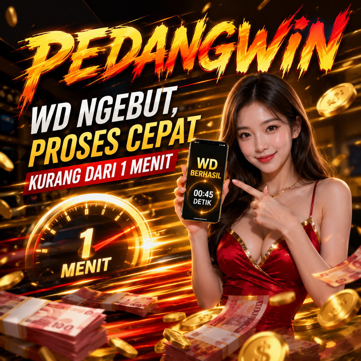 PEDANGWIN | WD Ngebut, Proses Cepat Kurang dari 1 Menit