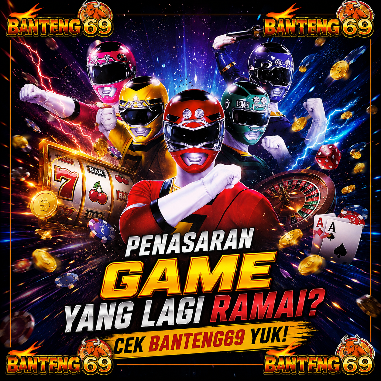 Galeri foto Penasaran Game yang Lagi Ramai? Cek BANTENG69 Yuk! di Jakarta