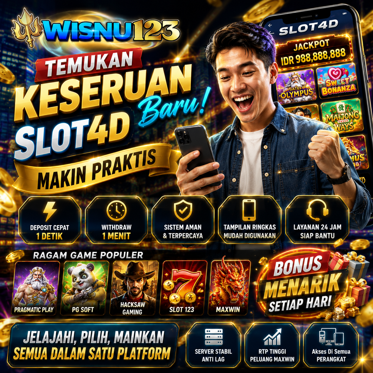 Temukan Keseruan Baru Slot4D ~ WISNU123 Makin Praktis - WooCommerce eCommerce