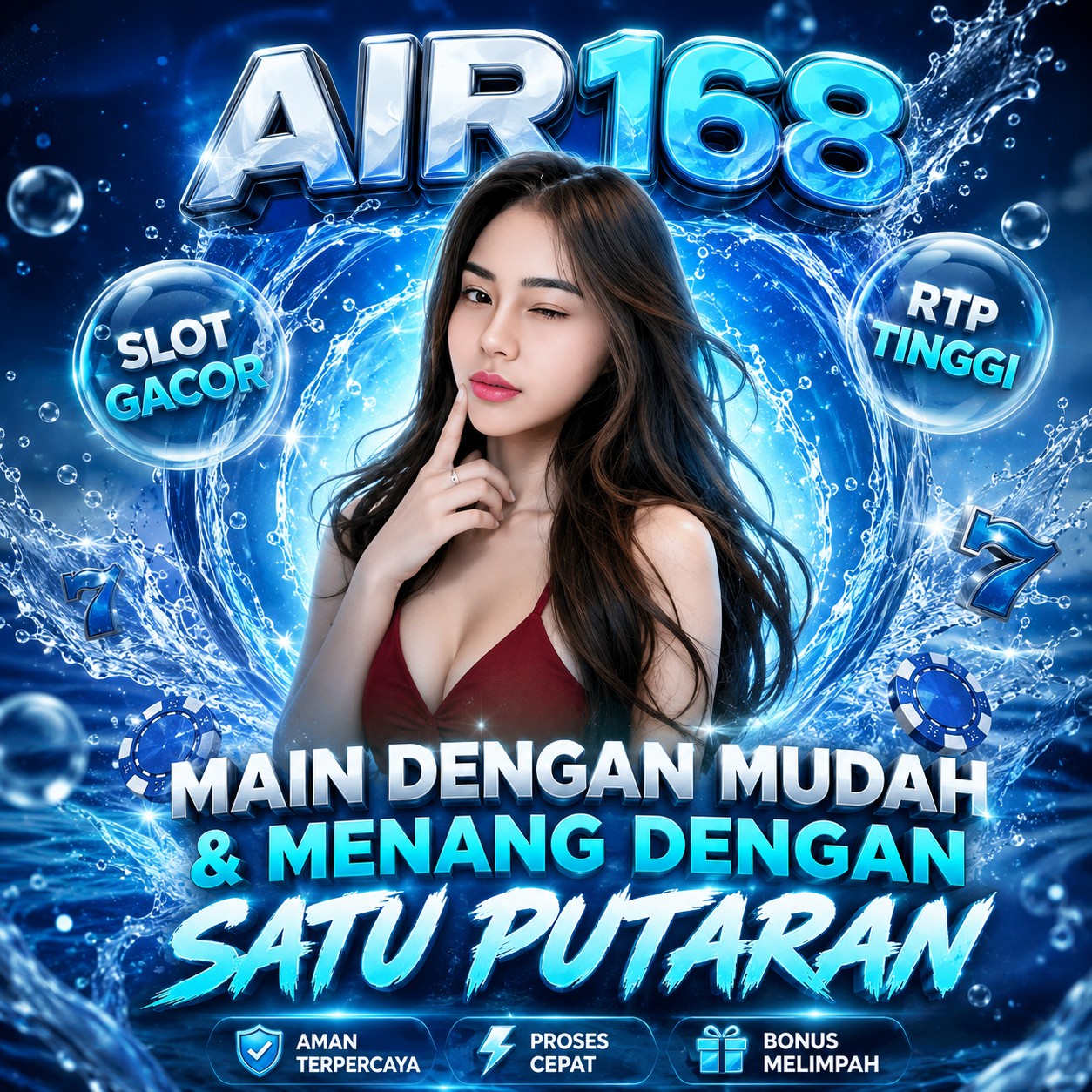AIR168 | Main Dengan Mudah & Menang Dengan Satu Putaran.